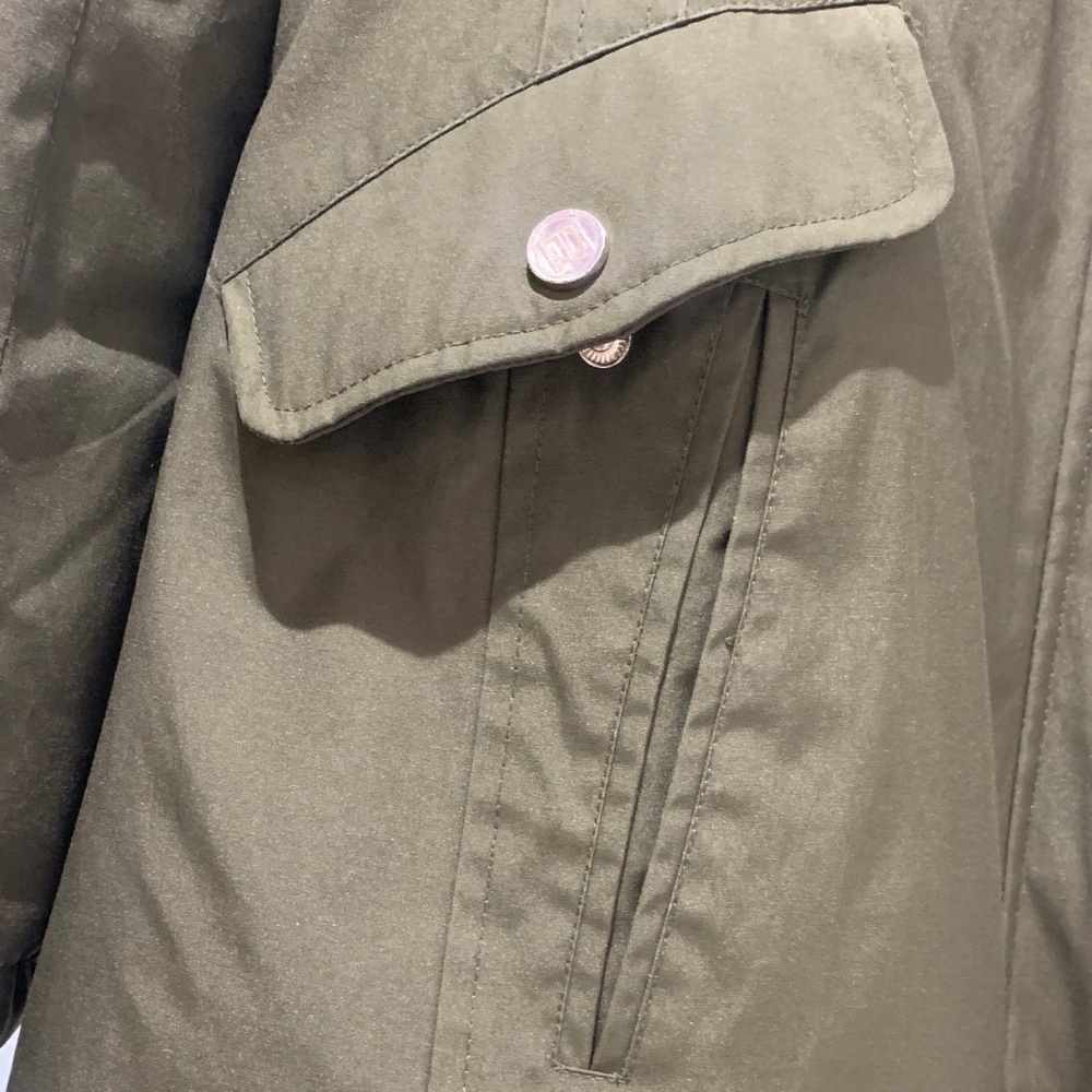 Ivanka Trump Olive Hooded Winter Parka - Picture 6 of 15
